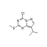 4-Chloro-8-isopropyl-2-(methylthio)pyrazolo[1,5-a][1,3,5]triazine