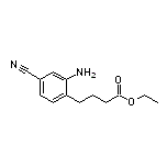 Ethyl 4-(2-Amino-4-cyanophenyl)butanoate