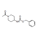 1-[4-(Cbz-amino)-1-piperidyl]ethanone