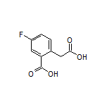 2-(Carboxymethyl)-5-fluorobenzoic Acid