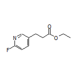 Ethyl 3-(6-Fluoropyridin-3-yl)propanoate