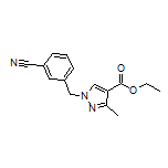 Ethyl 1-(3-Cyanobenzyl)-3-methyl-1H-pyrazole-4-carboxylate