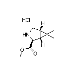 Methyl (1R,2S,5S)-6,6-Dimethyl-3-azabicyclo[3.1.0]hexane-2-carboxylate Hydrochloride