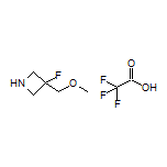 3-Fluoro-3-(methoxymethyl)azetidine Trifluoroacetate