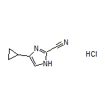 4-Cyclopropyl-1H-imidazole-2-carbonitrile Hydrochloride