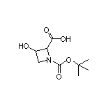 1-Boc-3-hydroxyazetidine-2-carboxylic Acid