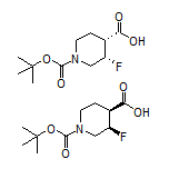 cis-1-Boc-3-fluoropiperidine-4-carboxylic Acid