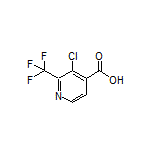 3-Chloro-2-(trifluoromethyl)isonicotinic Acid