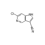 6-Chloro-5-azaindole-3-carbonitrile