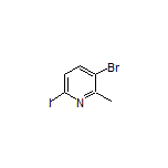 3-Bromo-6-iodo-2-methylpyridine