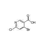 4-Bromo-6-chloronicotinic Acid