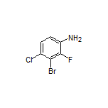 3-Bromo-4-chloro-2-fluoroaniline