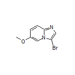 3-Bromo-6-methoxyimidazo[1,2-a]pyridine