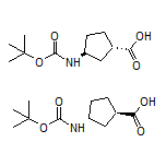 trans-3-(Boc-amino)cyclopentanecarboxylic Acid