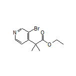 Ethyl 2-(3-Bromo-4-pyridyl)-2-methylpropanoate