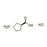 (1S,3S)-3-Aminocyclopentanecarboxylic Acid Hydrochloride