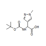 2-(Boc-amino)-2-(1-methyl-4-pyrazolyl)acetic Acid