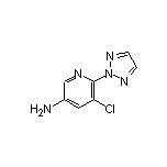 3-Amino-5-chloro-6-(2H-1,2,3-triazol-2-yl)pyridine