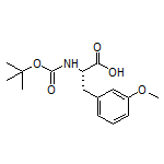 (S)-2-(Boc-amino)-3-(3-methoxyphenyl)propanoic Acid