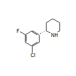 (S)-2-(3-Chloro-5-fluorophenyl)piperidine