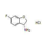 (R)-6-Fluoro-2,3-dihydrobenzofuran-3-amine Hydrochloride