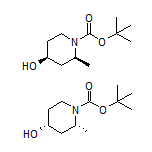 cis-1-Boc-4-hydroxy-2-methylpiperidine