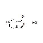 1-Bromo-5,6,7,8-tetrahydroimidazo[1,5-a]pyrazine Hydrochloride