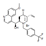 (1S,2R,4S,5S)-2-[(S)-Hydroxy(6-methoxyquinolin-4-yl)methyl]-1-[4-(trifluoromethyl)benzyl]-5-vinylquinuclidin-1-ium Bromide