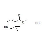 Methyl 3,3-Dimethylpiperidine-4-carboxylate Hydrochloride