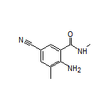 2-Amino-5-cyano-N,3-dimethylbenzamide