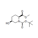 Methyl (2S,5S)-1-Boc-5-hydroxypiperidine-2-carboxylate