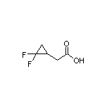 2-(2,2-Difluorocyclopropyl)acetic Acid