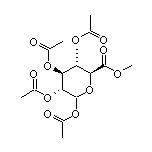 (3R,4S,5S,6S)-6-(Methoxycarbonyl)tetrahydro-2H-pyran-2,3,4,5-tetrayl Tetraacetate