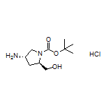 [(2R,4S)-4-Amino-1-Boc-2-pyrrolidinyl]methanol Hydrochloride