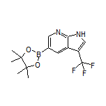 3-(Trifluoromethyl)-7-azaindole-5-boronic Acid Pinacol Ester