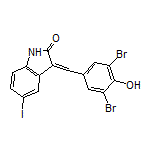 3-(3,5-Dibromo-4-hydroxybenzylidene)-5-iodo-2-indolinone
