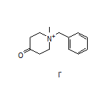 1-Benzyl-1-methyl-4-oxopiperidin-1-ium Iodide