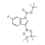 1-Boc-6-fluoroindole-3-boronic Acid Pinacol Ester