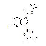 1-Boc-5-fluoro-1H-indole-3-boronic Acid Pinacol Ester