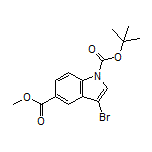 Methyl 3-Bromo-1-Boc-1H-indole-5-carboxylate