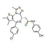 (S)-2-[4-(4-Chlorophenyl)-2,3,9-trimethyl-6H-thieno[3,2-f][1,2,4]triazolo[4,3-a][1,4]diazepin-6-yl]-N-(4-hydroxyphenyl)acetamide