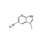 3-Iodo-7-azaindole-5-carbonitrile