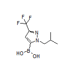 1-Isobutyl-3-(trifluoromethyl)-1H-pyrazole-5-boronic Acid