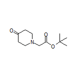 tert-Butyl 2-(4-Oxo-1-piperidyl)acetate