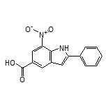 7-Nitro-2-phenylindole-5-carboxylic Acid