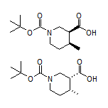 cis-1-Boc-4-methylpiperidine-3-carboxylic Acid