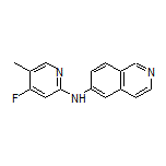 N-(4-Fluoro-5-methylpyridin-2-yl)isoquinolin-6-amine