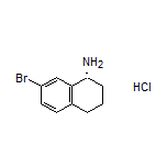 (R)-7-Bromo-1,2,3,4-tetrahydronaphthalen-1-amine Hydrochloride