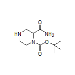 1-Boc-piperazine-2-carboxamide