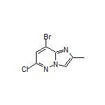 8-Bromo-6-chloro-2-methylimidazo[1,2-b]pyridazine